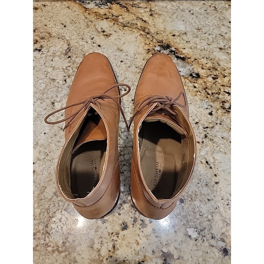 Florsheim Montinaro Brown Leather Plain Toe Chukka Boots 11739-257 Men Sz 12D - Picture 8 of 11